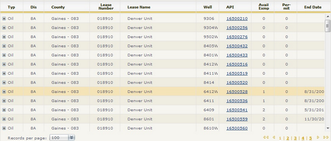 LeaseEntries